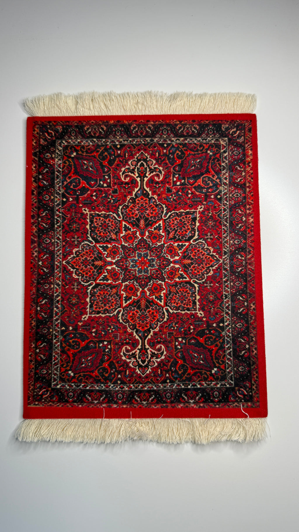 Afghan Red - Mini Eastern Oriental Rug