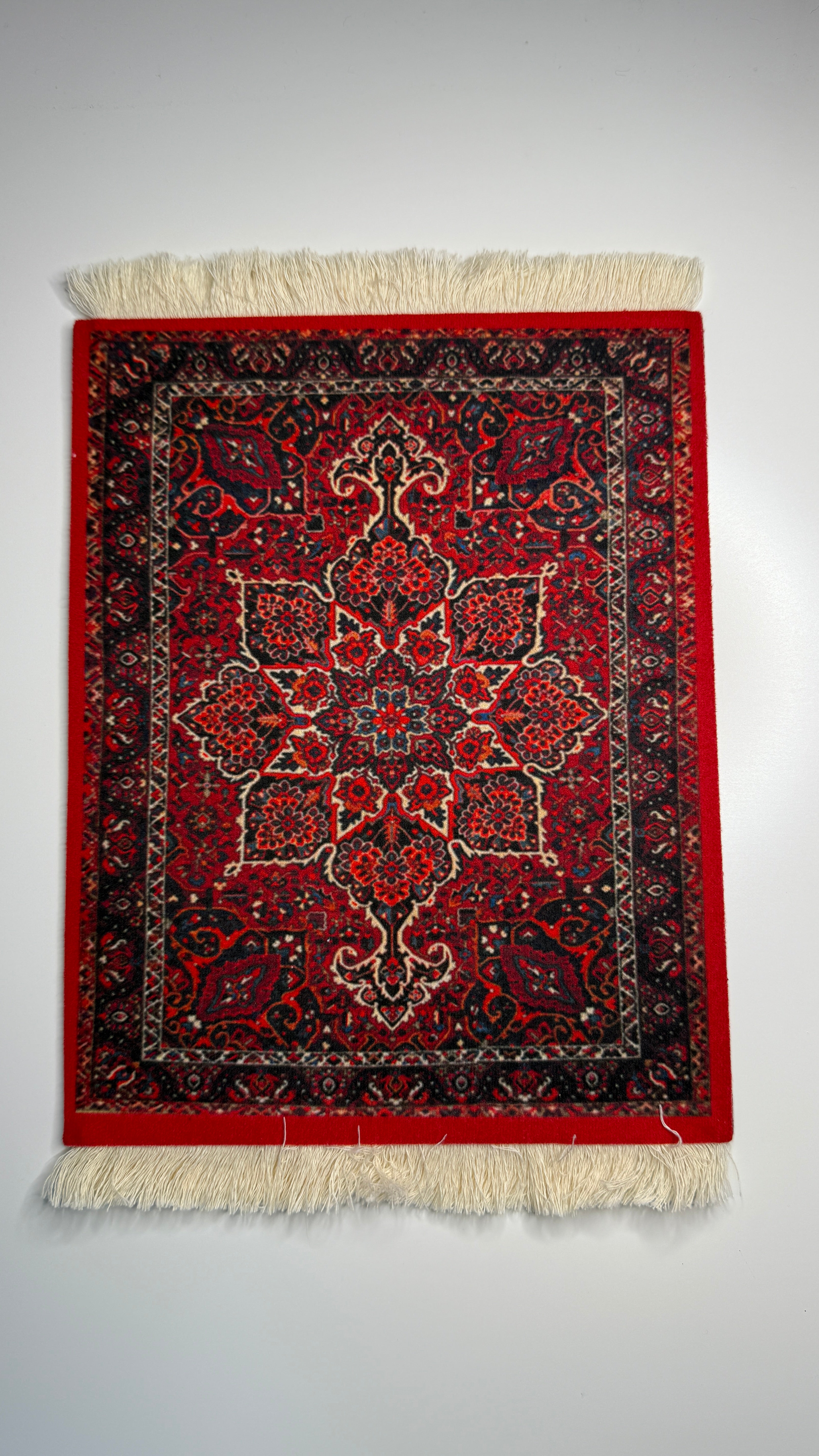 Afghan Red - Mini Eastern Oriental Rug