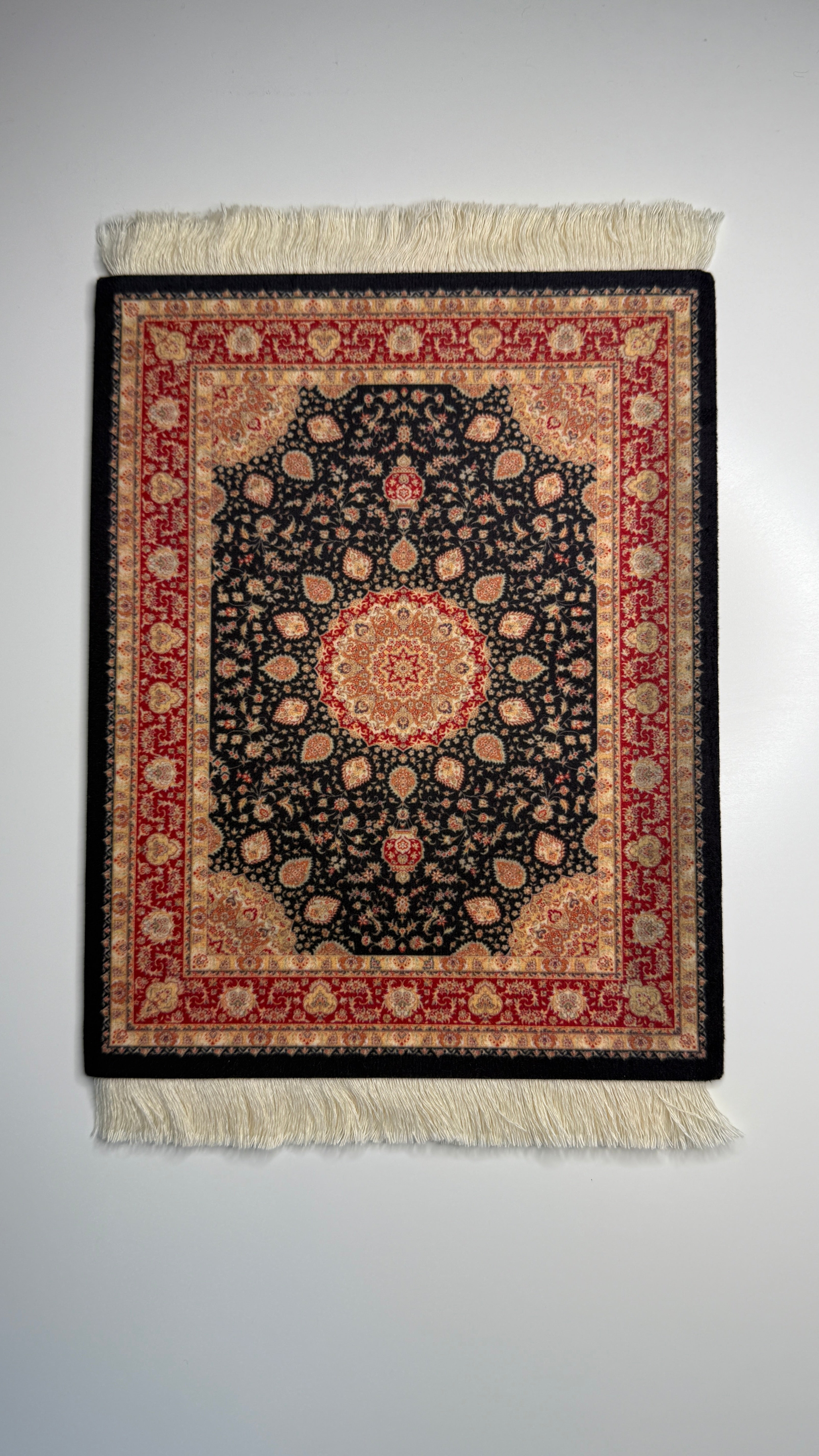 Isfahan Midnight - Mini Eastern Oriental Rug
