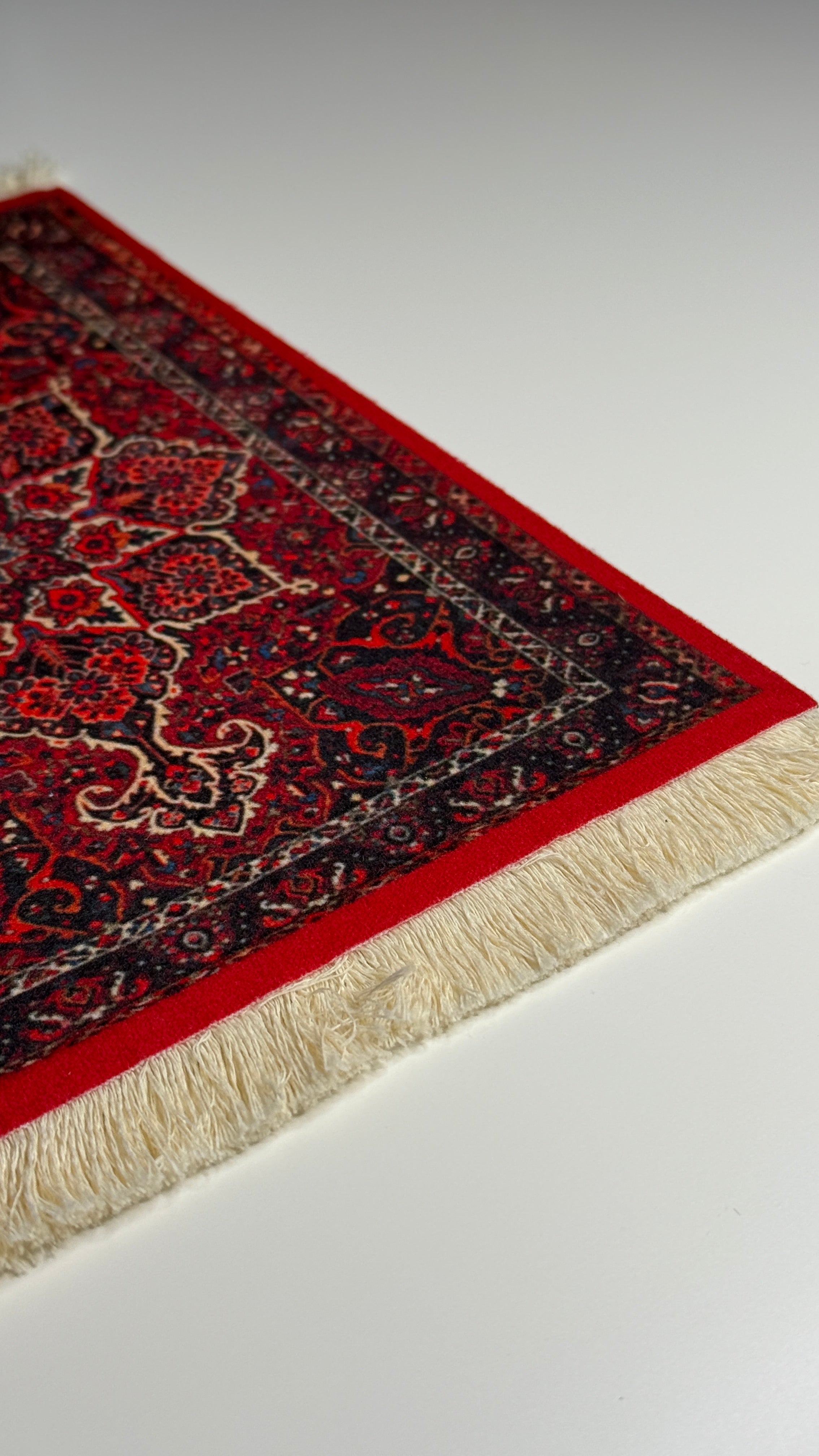 Afghan Red - Mini Eastern Oriental Rug