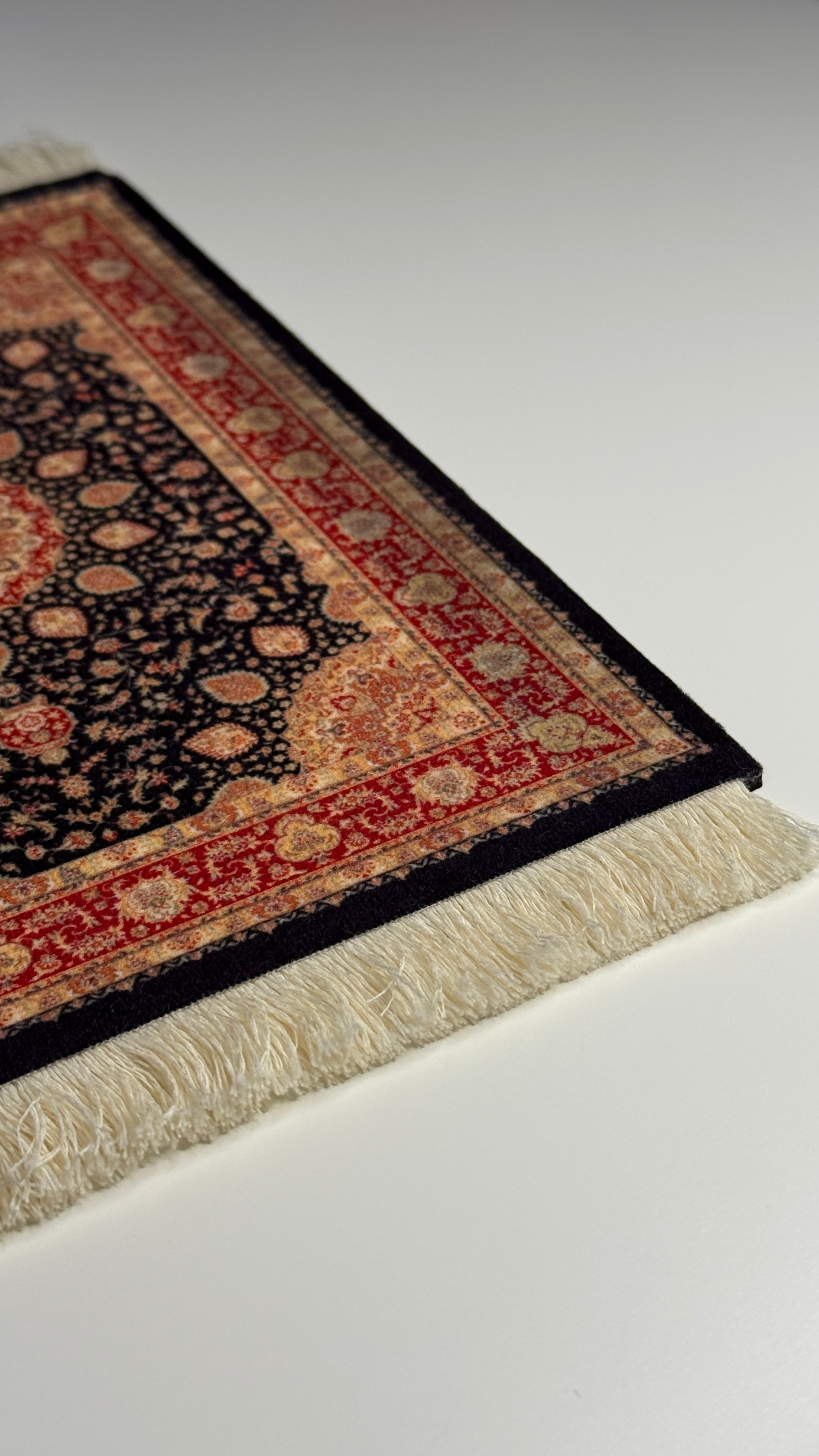 Isfahan Midnight - Mini Eastern Oriental Rug